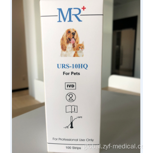 Urine Strips For Pets Urinalysis Test Strips Veterinary Diagnostic Kit Factory